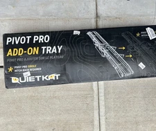 QuietKat FKA-27267 Pivot Pro Vehicle Hitch Rack Add On Tray