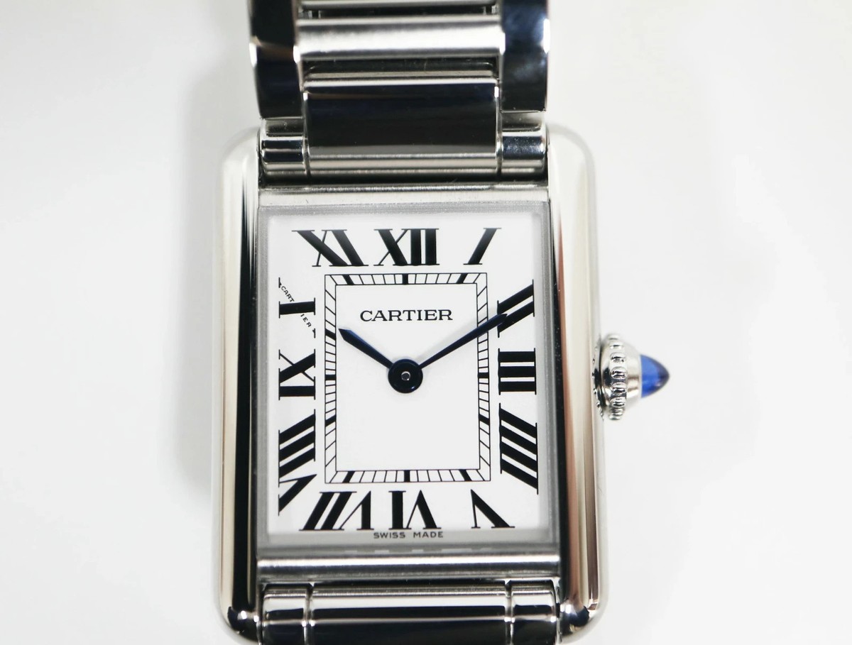 CARTIER Tank Must SM WSTA0107 Silver Dial | eBay display picture 1