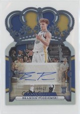 2023 Panini Crown Royale Rookie Blue 57/75 Brandin Podziemski #RC-POD Auto 0t28
