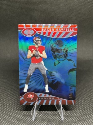 2024 Illusions #84 Baker Mayfield Light Blue Trophy Collection /249 Tampa Bay