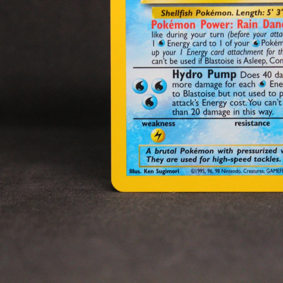 🔥 BLASTOISE HOLO RARE | HUGE SWIRL | BASE SET 2 2/130 | NEAR MINT NM 🔥 - Image 4 of 4