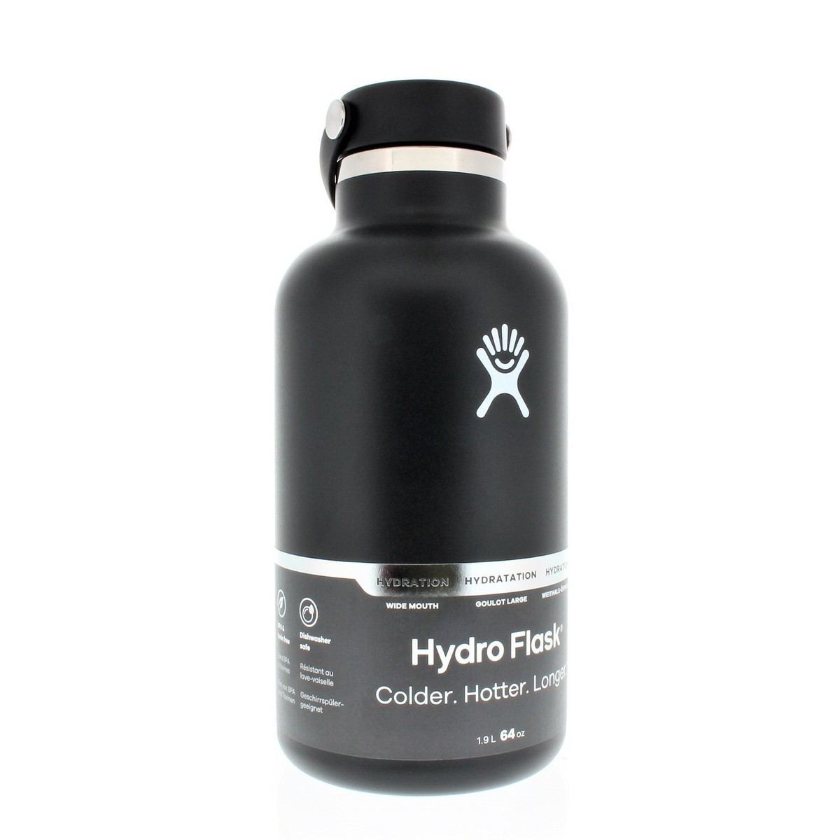 HUMAN MADE WIDE MOUTH BOTTLE 32oz946ml 黒 Hydro Flask Water Bottle - Black, 64 oz (W64BTS001) for sale