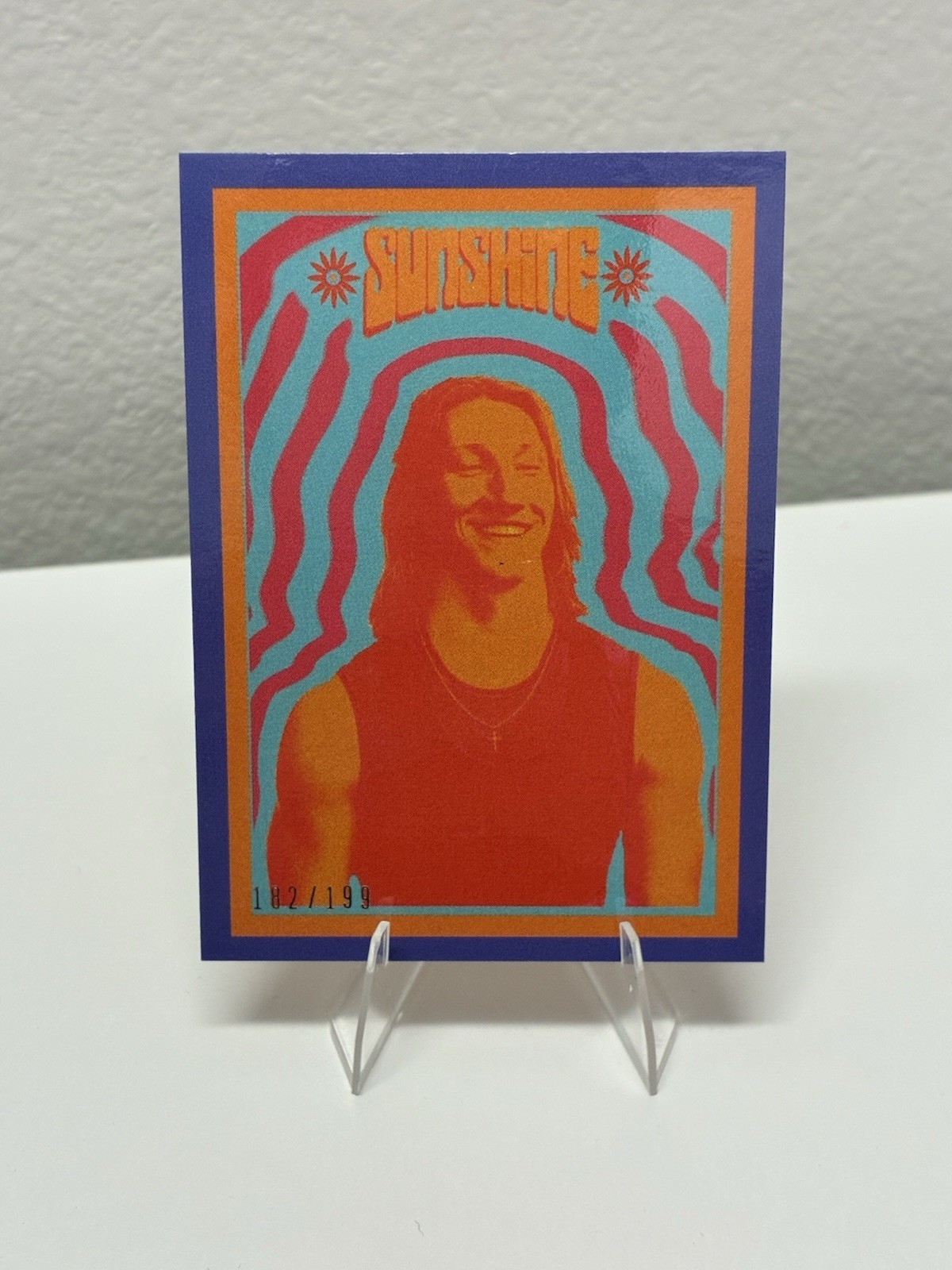 2021 Topps X - /199 Sunshine Trevor Lawrence Tangerine #47 Blue (RC)