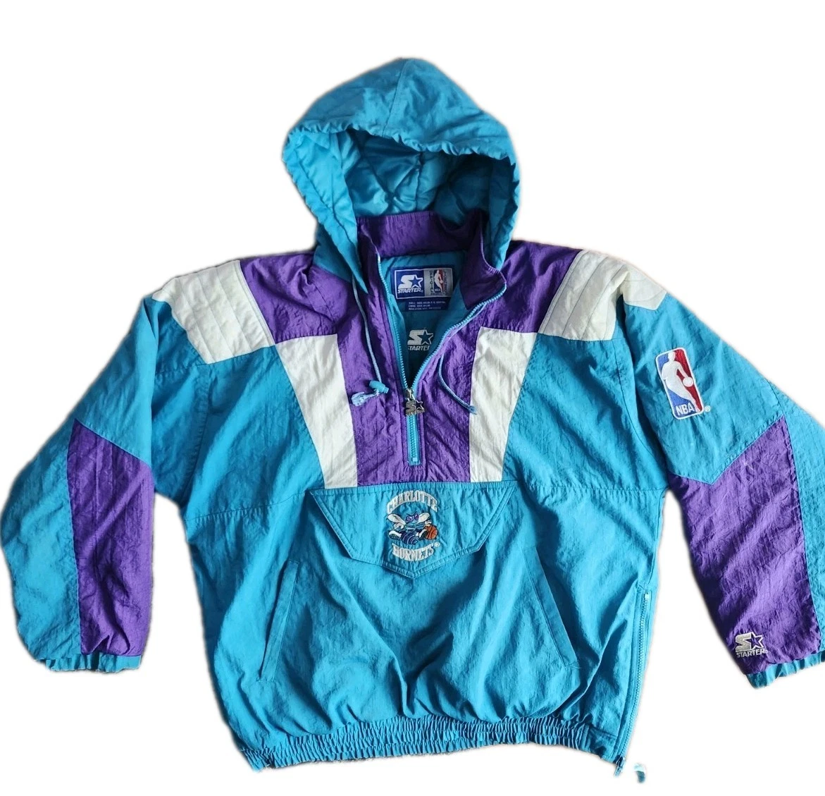 Preços baixos em Jaquetas Starter Charlotte Hornets NBA Fan | eBay