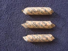 3 Rolls Buffalo Nickels NO DATES Lot of 120 coins total No Acid Stains Dateless