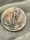 1946 AU+++ Walking Liberty Half Dollar 50c Silver Actual Coin Toned