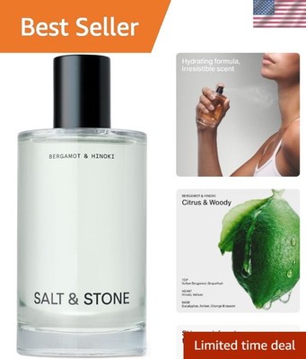 Unisex Bergamot & Hinoki Body & Hair Mist - Nourishing Hydrating Fragrance
