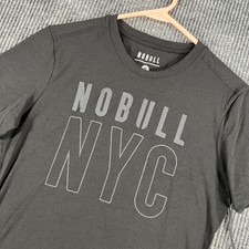 NoBull Shirt Womens Small Black Short Sleeve NYC CrossFit Workout Gym New