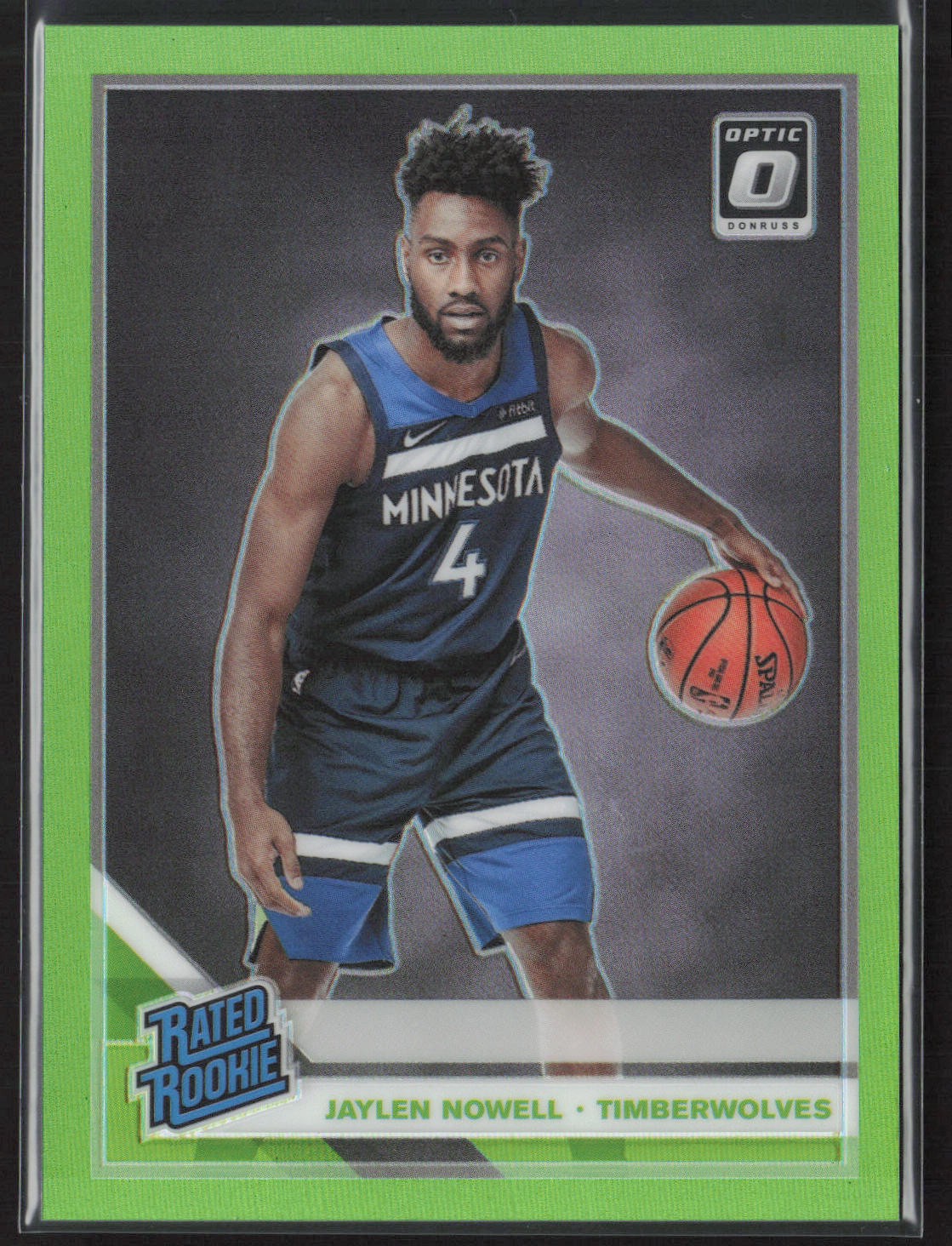 2019-20 Donruss Optic #155 Jaylen Nowell Lime Green #/149 Rated Rookie
