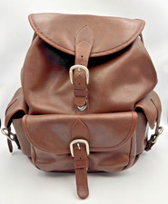 Zaino STILORD Simon in vera pelle di bufalo oliata marrone vintage daypack