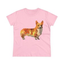 Pembroke Welsh Corgi Women's Midweight Cotton Tee