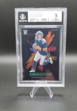 2024 Panini Obsidian - Black Color Blast Caleb Williams #1 (RC)