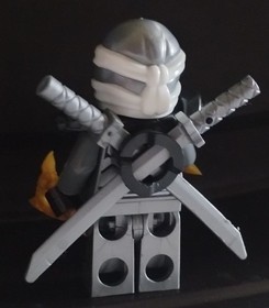 LEGO Ninjago Zane Minifigure The Hands of Time Ninja Armour 70724 njo 0285
