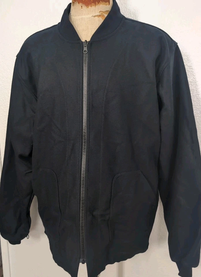 Filson Virgin Wool Blue Zip Up Jacket Liner - Image 2 of 4