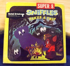 ORIGINAL FEATURE UNITED ARTISTS SNIFFLES TAKES A TRIP SUPER 8MM COLOR 1967