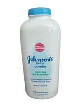 Johnson  s Baby Powder Aloe  Vitamin E  Baby Pure Cornstarch 2011 Rare