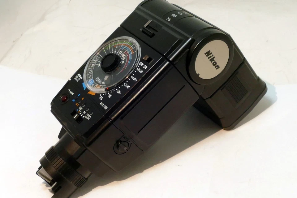 Nikon SB-16ASpeedlight Shoe Mount Flash for F3HP camera SB-16-A w/ AS-9 - Image 4 of 4