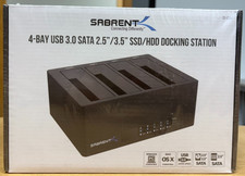 Sabrent DS-UB34 4-Bay USB 3.0 SATA SSD/HDD Docking Station