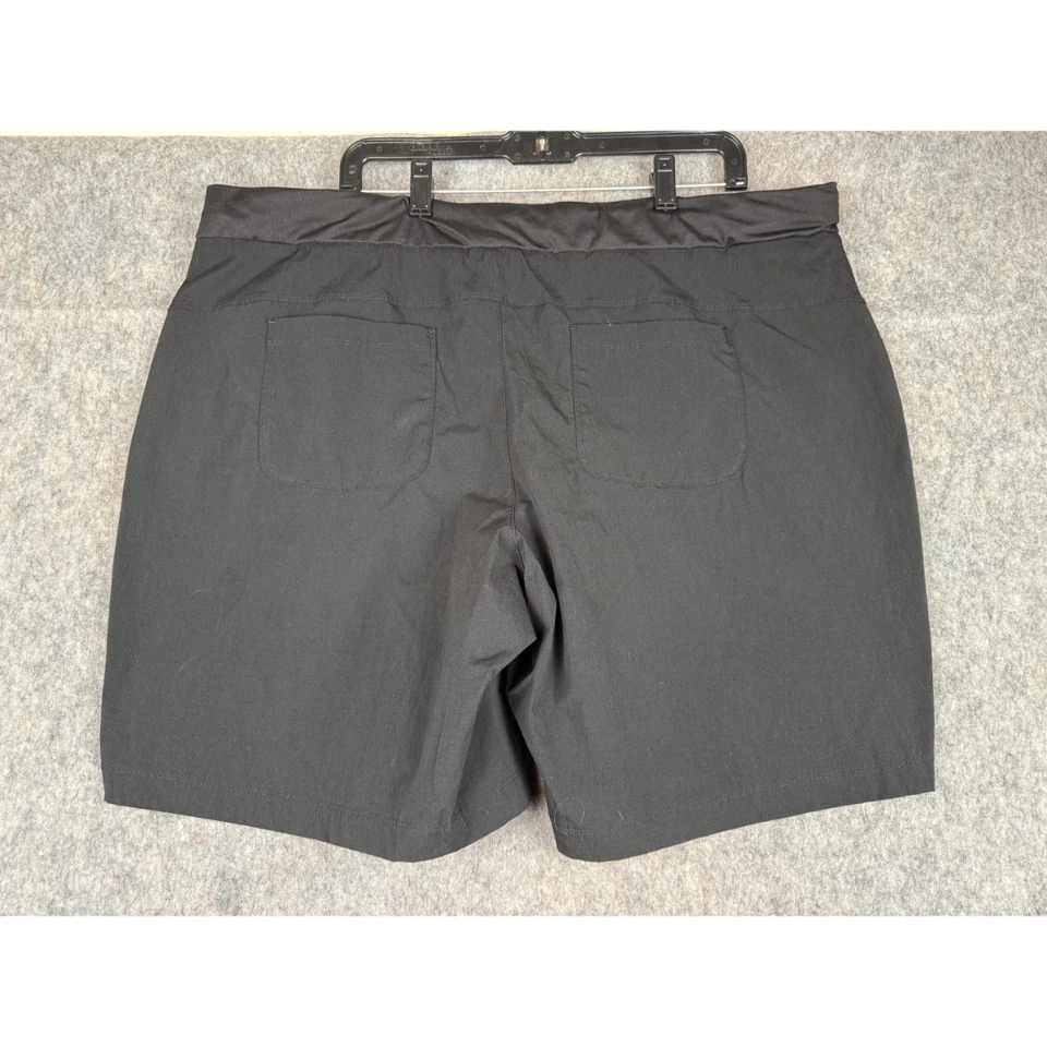 Active Life Shorts Men's Size XXL Black Nylon Blend Stretch Waistband Activewear - Image 2 of 4