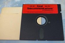 TOTAL TELECOMMUNICATIONS Commodore 64/128 Game FLOPPY Disk