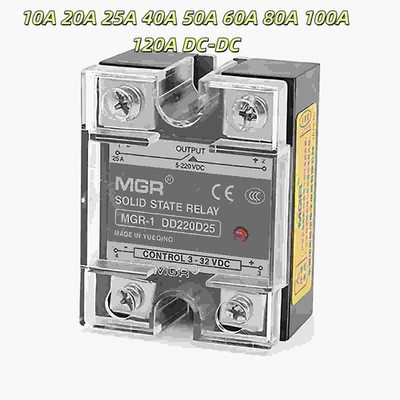 MGR DD220D Solid State Relays Module 10A 20A 25A 40A 50A 60A 80A 100A 120A DC-DC