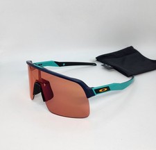 OAKLEY Custom SUTRO LITE Matte Navy  Celeste / PRIZM Trail Torch AUTHENTIC Rare