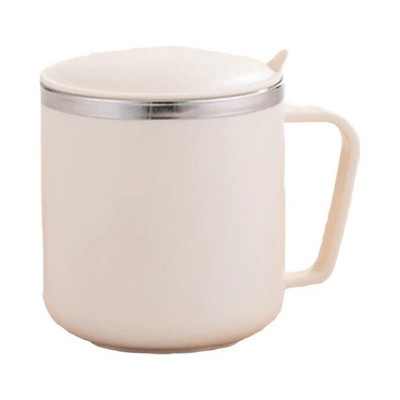 Home Office Doppelwandiger Becher Thermo Kaffeebecher Rostfreies Material