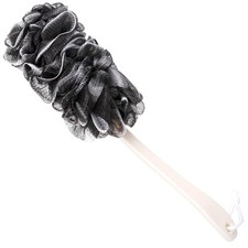 Back Scrubber Shower Loofah Long Handle Bath Body Brush Soft Nylon Mesh Sponge