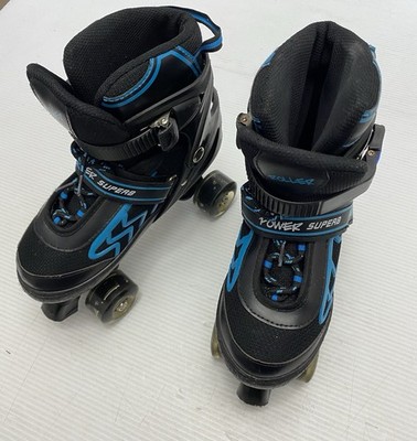 POWER SUPERB LIGHTED ROLLER Adjustable Skates Lg Women's (US 7-10