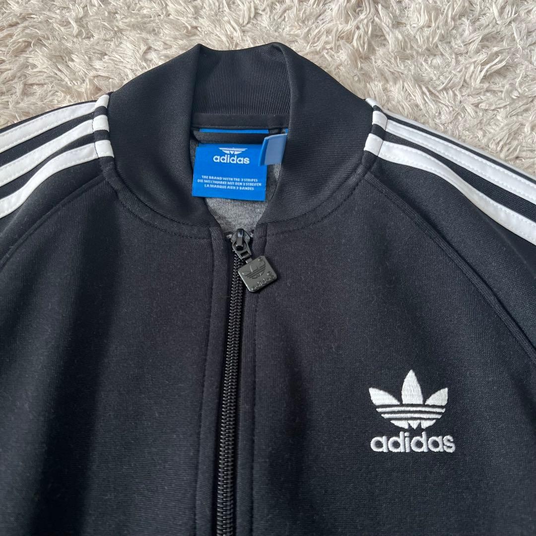 Adidas/Setup Jersey/Track Jacket/Black x White/Firebird thumbnail 6