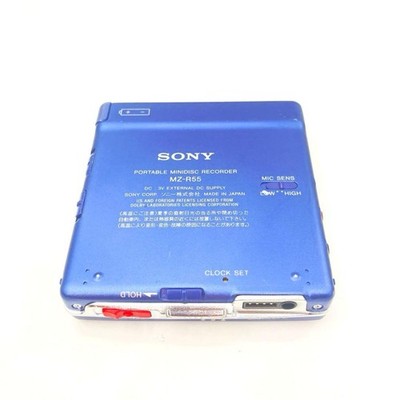 SONY MZ-R55 MiniDisc Recorder Walkman Recording USB Japan |NO DUTY