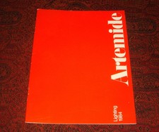 ULTRA RARE Vintage ARTEMIDE 1984 LIGHTING CATALOG Entire Product Line NEAR MINT