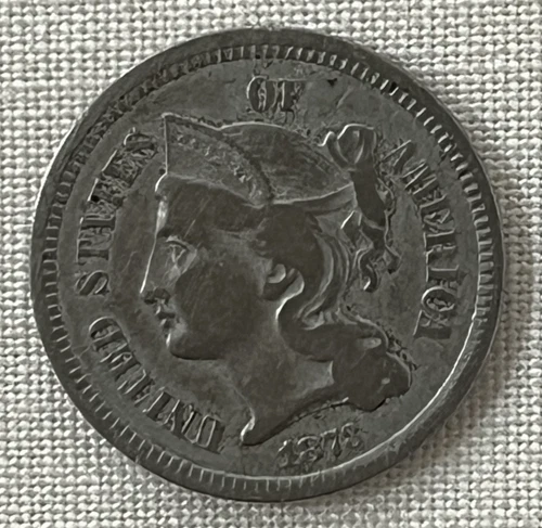 1873-P Three Cent Nickel — photo from another recent sale