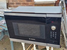 Bosch Built In Microwave HMT75M654B Stainless Steel 800W Working