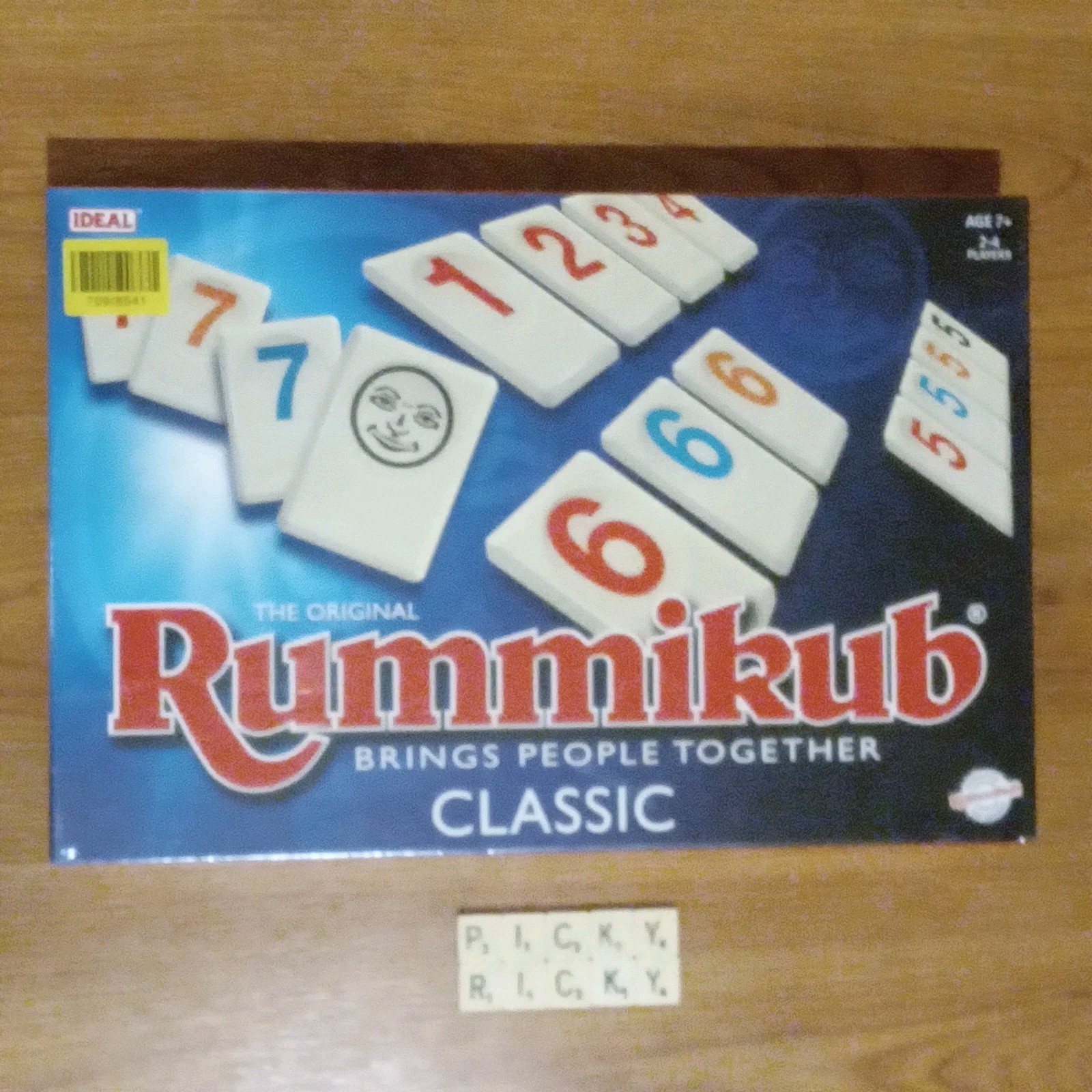 Rummikub Classic Board Game by IDEAL/2014 - New/Sealed