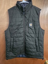 Men's Carhartt Gilliam Rain Defender Lightweight Insulated Vest Relaxed Fit Med