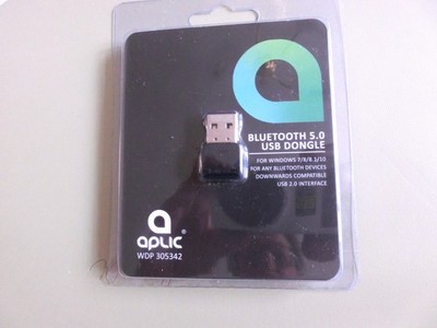 Aplic - USB Bluetooth Stick Nano BT V5.0 Adapter Dongle für PC Laptop neu