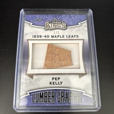 2019-20 leaf lumber king lumber graphs 1/1 pep kelly