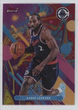 2025-26 Topps Finest Common Oil Spill Refractor Kawhi Leonard #77 1j8b