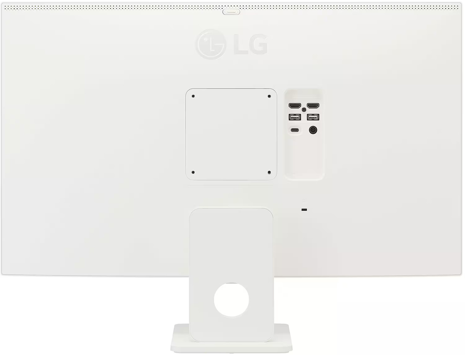 Monitor inteligente LG de 27" IPS UHD 60Hz 5ms con HDR10 (HDMI, USB-C) - Blanco, imagen 5