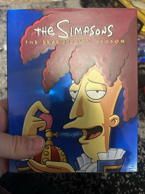#ad the simpsons season 17 blu ray Great $24.95