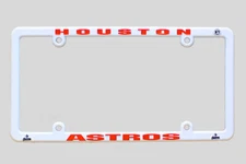Houston Astros MLB Rico / Tag Express Plastic License Plate Frame 