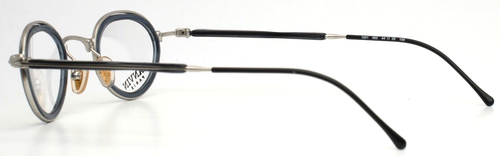 LANVIN 1221 002 Navy Unisex Oval Full Rim Eyeglasses 44-25-135 B:29 - Picture 11 of 15