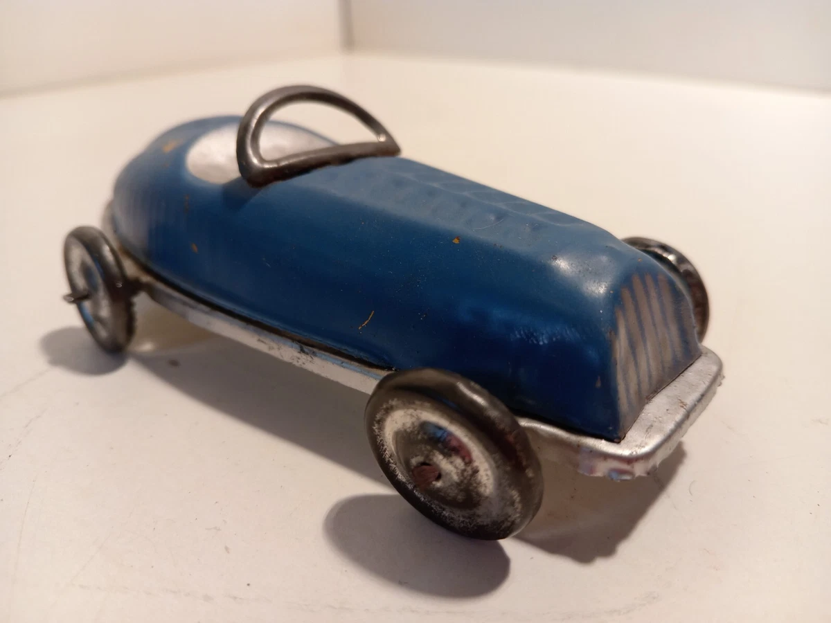 Jeep Ford Willys + Remorque Vintage Tin Toy Gobin-Daudé (Polichinelle) - Occasion