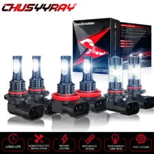 for Ford Escape 2013 2014 2015 2016 LED Headlight High Low Fog Light Bulbs Combo