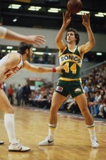 Seattle Supersonics' Paul Westphal 1980's Basketball photo