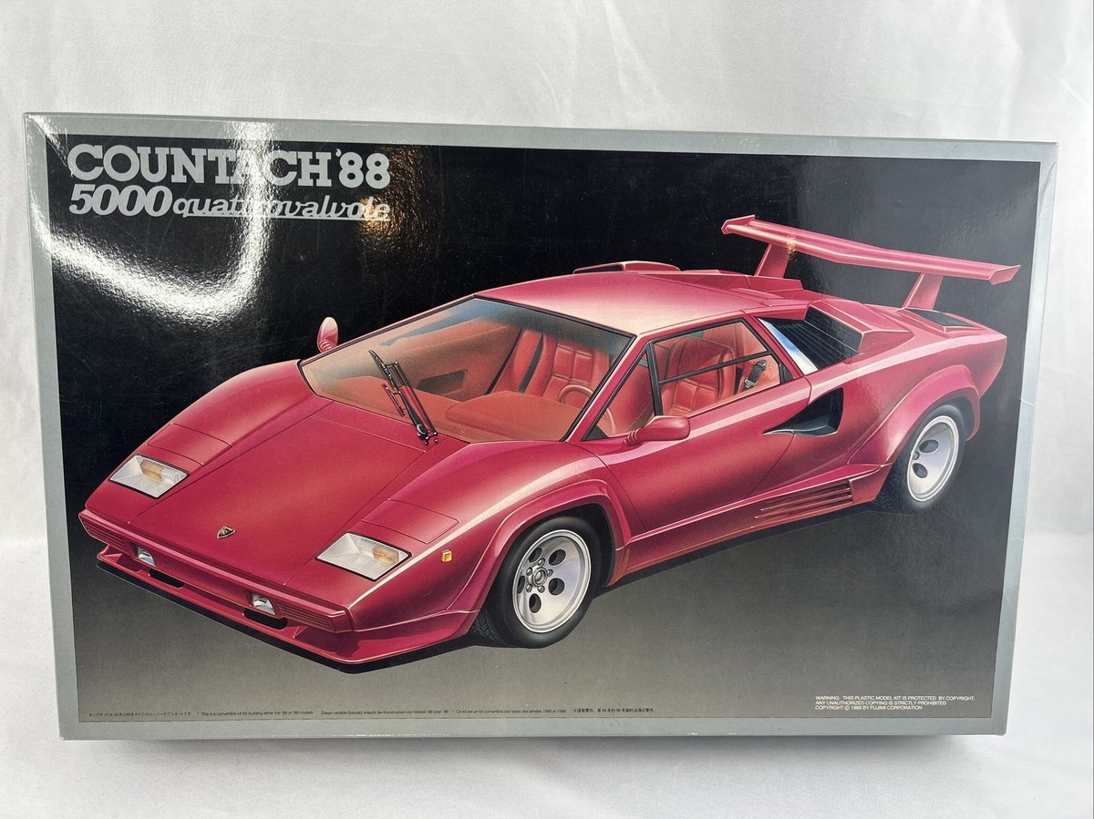 FUJIMI ディアブロ　ポルシェ　カウンタック　プラモデル FUJIMI ディアブロ ポルシェ カウンタック プラモデル - メルカリ