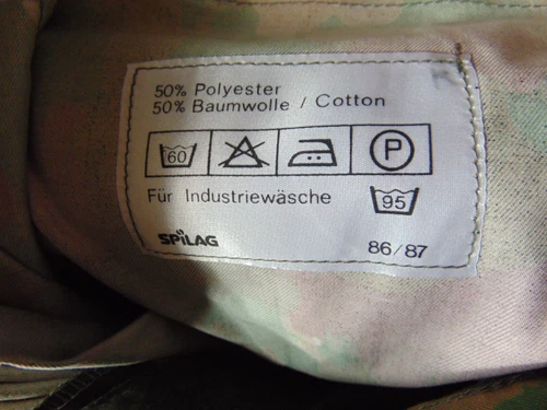 Swiss Alpenflage M83 Camo Lightweight Combat Jacket Size L, Grade 1 Ex,free ship image 9