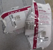 TEC 620 ACCUCOLOR Brand NEW! Premium Unsanded Grout 2 bags 9.75 lbs. @