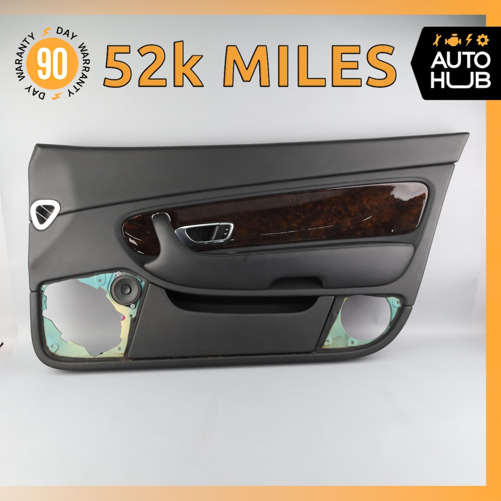 07-11 Bentley Continental GTC Right Passenger Side Interior Door Panel OEM 52k